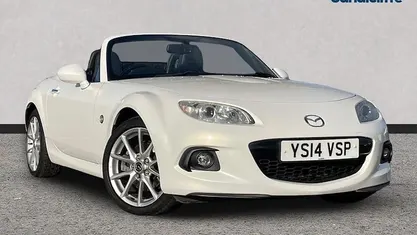White Used 2013 Mazda MX5 Inclusive Cabriolet | £10,030 (A bit pricey)