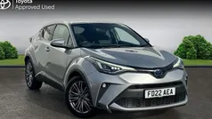 Silver metallic Used 2022 Toyota C-HR SUV | £20,031 (Fair price)