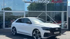 White Used 2022 Audi Q8 Black Edition SUV | £45,990 (Fair price)