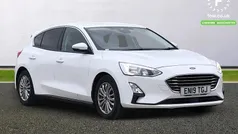 White Used 2019 Ford Focus Titanium Hatchback | £10,599 (Fair price)