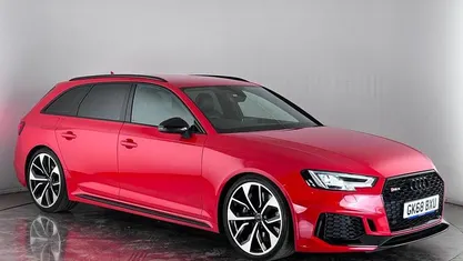 Used Audi RS4 Design 451 HP (331 kW) 2018 Red Estate