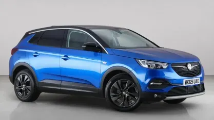 Used Vauxhall Grandland X Sport 131 HP (96 kW) 2019 Blue SUV