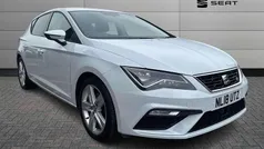 White Used 2018 Seat Leon FR Hatchback | £9,932 (Fair price)