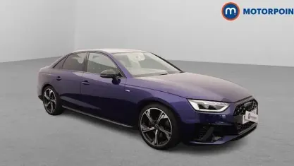 Used Audi A4 Black Edition 150 HP (110 kW) 2023 Blue Sedan