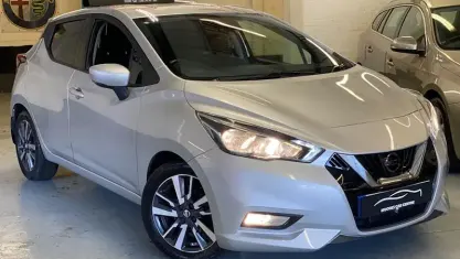 Used Nissan Micra N-Connecta 90 HP (66 kW) 2018 Grey Hatchback