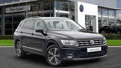 Black Used 2018 VW Tiguan Allspace SE SUV | £17,791 (Fair price)