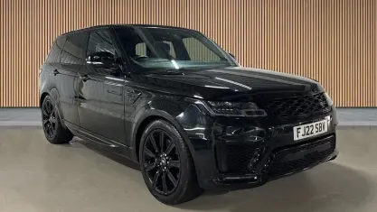 Used Land Rover Range Rover Sport HSE Dynamic 404 HP (297 kW) 2021 Santorini black SUV