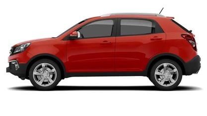 Używany SsangYong Korando 178 KM (130 kW) 2017 Czerwony Kombi
