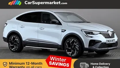White Used 2024 Renault Arkana Esprit Alpine SUV | £20,597 (Fair price)