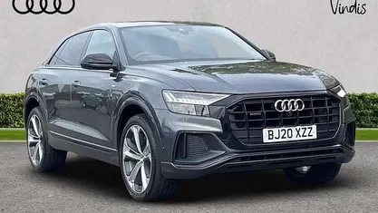 Grey Used 2020 Audi Q8 Design SUV | £40,174 (Fair price)