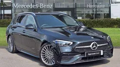 Black Used 2022 Mercedes C200 AMG Line Premium Estate | £29,900 (Fair price)