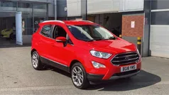 Red Used 2018 Ford Ecosport Titanium SUV | £11,000 (Fair price)