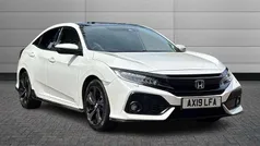 White Used 2019 Honda Civic Sport Plus Hatchback | £14,495 (Fair price)