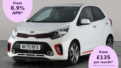 White Used 2020 Kia Picanto GT-Line S Hatchback | £10,656 (Fair price)