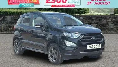 Used Ford Ecosport ST-Line 125 HP (91 kW) 2022 Black SUV