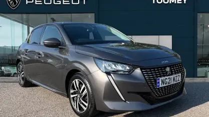 Used Peugeot 208 Allure Premium 102 HP (75 kW) 2021 Grey Hatchback