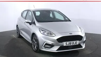 Used Ford Fiesta ST-Line 140 HP (102 kW) 2018 Silver Hatchback
