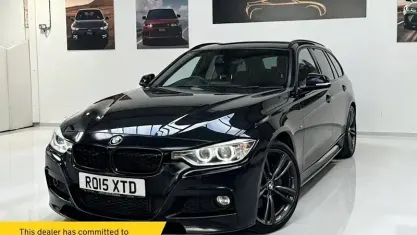 Used BMW 320 M Sport 184 HP (135 kW) 2015 Black Estate