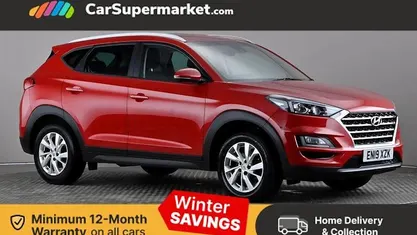 Red Used 2019 Hyundai Tucson SE SUV | £10,197 (Fair price)