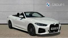 White Used 2022 BMW 420 M Sport Cabriolet | £31,495 (Fair price)