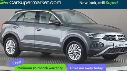 Begagnad VW T-Roc Life 150 HK (110 kW) 2023 Grå SUV