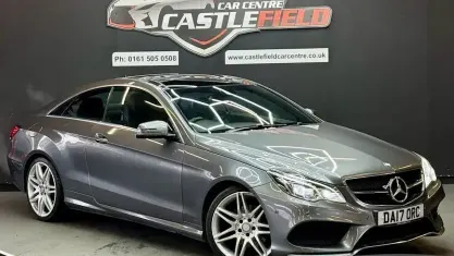 Begagnad Mercedes E220 AMG line 177 HK (130 kW) 2016 Sportkupé