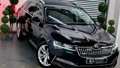 Used Skoda Superb SE L 218 HP (160 kW) 2021 Black Estate