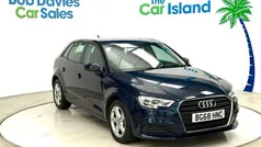 Blue Used 2018 Audi A3 Sportback Business Hatchback | £11,250 (Fair price)