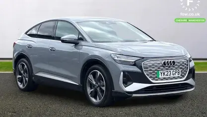 Used Audi Q4 Sportback e-tron S-Line 219 kW (299 HP) 2023 Grey SUV