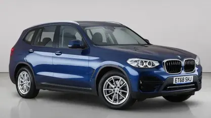 Used BMW X3 184 HP (135 kW) 2018 Blue SUV