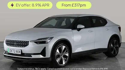 Silver Used 2022 Polestar 2 Long Range Single Motor Hatchback | £18,625 (Fair price)