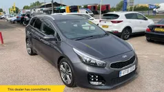 Silver Used 2016 Kia Ceed Sportswagon GT-Line Estate | £6,995 (Fair price)