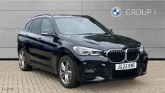 Black Used 2022 BMW X1 M Sport SUV | £24,050 (Fair price)