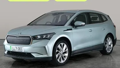 Used Skoda Enyaq iV ecoSuite 131 kW (179 HP) 2021 Silver SUV