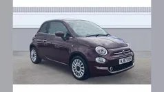 Red Used 2017 Fiat 500 Lounge Hatchback | £5,919 (Fair price)
