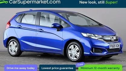 Used Honda Jazz S 102 HP (75 kW) 2019 Blue Hatchback