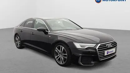 Black Used 2021 Audi A6 S-Line Sedan | £24,399 (Fair price)