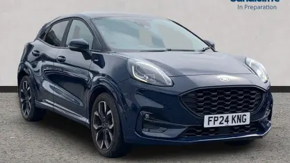 Begagnad Ford Puma ST-Line X 125 HK (91 kW) 2023 Blå SUV