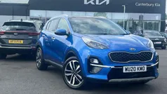 Blue Used 2020 Kia Sportage 4 SUV | £18,495 (Fair price)