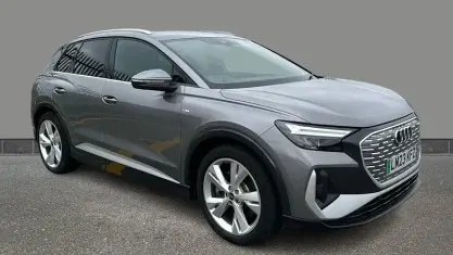 Used Audi Q4 e-tron S-Line 150 kW (204 HP) 2023 Grey SUV