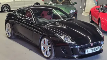 Used Jaguar F-Type S 381 HP (280 kW) 2016 Black Coupe