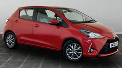 Red Used 2020 Toyota Yaris Hatchback | £7,995 (Fair price)