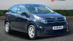Metallic black Used 2018 Kia Picanto Hatchback | £6,868 (Fair price)