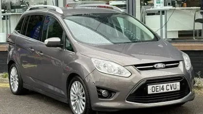 Used Ford Grand C-Max Titanium 140 HP (102 kW) 2014 Brown MPV