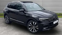 Black Used 2019 VW Tiguan R-line SUV | £25,995 (Fair price)
