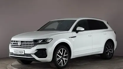 Used VW Touareg R-line 231 HP (169 kW) 2022 White SUV