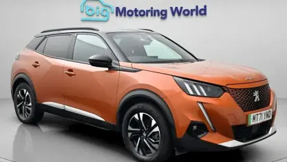 Used Peugeot e-2008 GT 100 kW (136 HP) 2021 Orange SUV