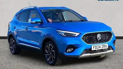 Used MG ZS Exclusive 106 HP (77 kW) 2023 Blue SUV