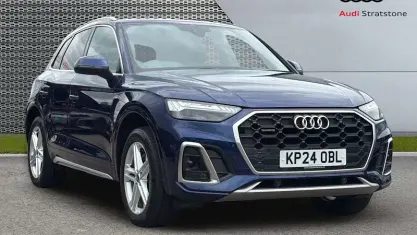 Used Audi Q5 S-Line 204 HP (150 kW) 2024 Blue SUV