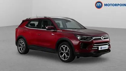 Used Ssangyong (KGM) Korando 163 HP (119 kW) 2023 Red Estate